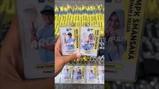 ID CARD LANYARD MPK SMAN 1 KELUA #idcard #percetakanjambi #idcarddesign #idcards #idcardholder #fyp