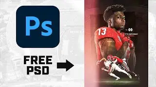 Photoshop Tutorial | Recreate This AMAZING Georgia Design (PSD Included)