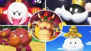 Mario Party 9 - All Boss Battle Minigames