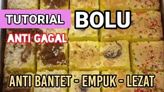 Bolu imut anti gagal empuk bolu kue lembut