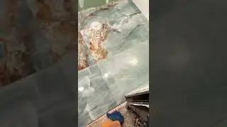 Ocean Tile 24x48 Install Vita Bella