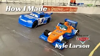 How I Made Kyle Larson as a Disney Cars Diecast Custom(s) - Tutorial & Showcase