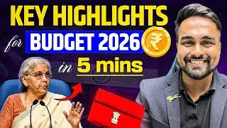 India Budget 2026 Explained: The 5 Key Points From Budget 2026 | CA CS Shantam Gupta