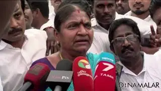 Former Minister Valarmathi against Sasikala Camp?Valarmathi joining OPS Camp?