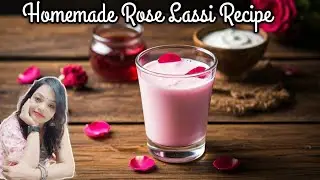 🔴 Rose Lassi recipe🔴Nilams Cook book is live