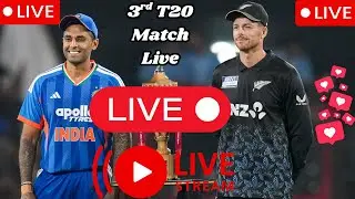 🔴 India vs New Zealand 3rd T20 Live | IND vs NZ Live | T20 Series 2026