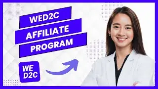 Wed2c Affiliate Program Tutorial (Best Method)