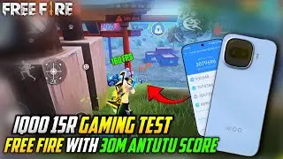iQOO 15R GAMING TEST 😍🔥| FREE FIRE TESTING | 160 FPS ✅ | BEST GAMING PHONE | FREE FIRE GAMEPLAY
