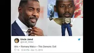 IDRIS ELBA DOLL: Fans Think Doll is Horrifying and Social Media Reaction [See DOLL PICS & POSTS]
