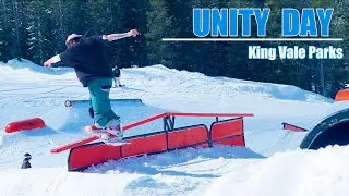 UNITY DAY at King Vale - Shredding Snowboard Rope Tow Park!  w/ Milo Sport
