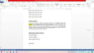 Parameter Passing Mechanism In C