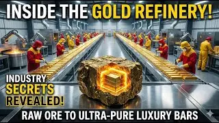 Inside the Gold Refinery Factory How Raw Ore Is Transformed Into Luxury Gold Bars Industry Secrets