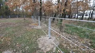 #62 Ogrodzenie Dla Bydła Opasowego^^ Kręcenie Dziur Świdrem Samoróbką^^ Czy To Najtańszy Sposób?????