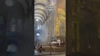 One of the largest incense in the world is in Santiago de Compostela Cathedral SPAIN.