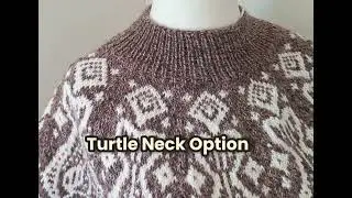 Halibut Sweater progress (Fish Gal Fall)