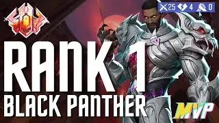 blackchowder | Rank 1 Black Panther Gameplay | Season 2 | Marvel Rivals