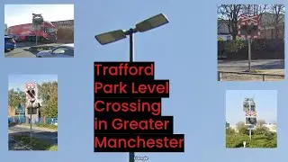 3936 Trafford Park Level Crossing Abandoned in Greater Manchester