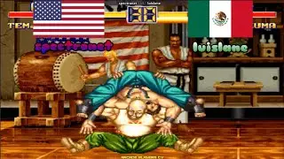 Art of Fighting 2 ➤ spectronet (Usa) vs luislane (Mexico) aof2