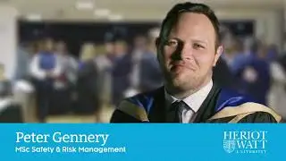 MSc Safety and Risk Management Graduate Peter Gennery