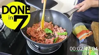 Tumis Buncis Dengan Daging Giling - Done In 7.