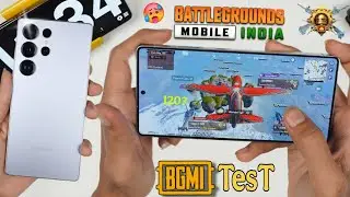 Samsung s25 ultra 🔥bgmi test with FPS meter, heating & battery test 😘