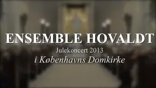 Ensemble Hovaldt, julekoncert 2013- Share my Yoke with  trumpeter Philip Cobb