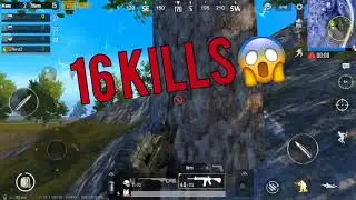 One Man Squad | Pubg Mobile | 16 kills || Один против сквадов! ||