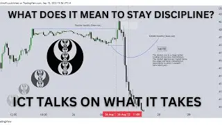 What Does It Take to be a Disciplined Trader? The Inner Circle Trader Tells His Experience!