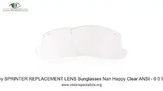 Spy SPRINTER REPLACEMENT LENS Sunglasses Nan Happy Clear ANSI   0 0 9 4