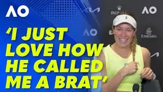 Danielle Collins responds to Tony Jones' 'BRAT' comment in typical Danielle fashion: AO2025 | WWOS