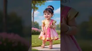 Cute Baby Dancing to Leke Chalo Na 😍💖 AI 3D Animation #Shorts #viralsong #viralnow #viralvideos #ai