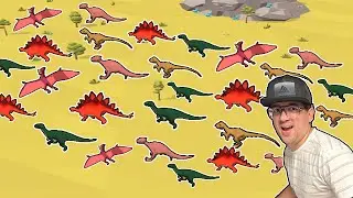 MISTUREI TODOS OS DINOSSAUROS PARA CRIAR UM MEGA EXÉRCITO E DOMINAR A ERA JURÁSSICA!
