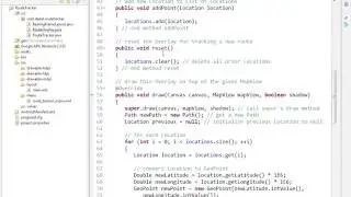 lesson11 20 RouteOverlay java  addPoint and reset methods