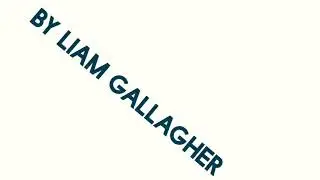 ONCE by LIAM GALLAGHER cover by SCOTT PHILLIPS