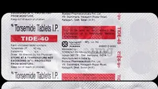 Tide 40 Tablet | Uses, Dose, Side Effects, Precautions | Complete information about Torsemide 40 ...