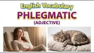 1928) Phlegmatic &ndash;  Word Meaning, word use,  Synonyms & Antonyms  |  English vocab builder
