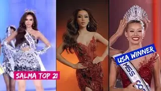 USA WINNER..Salma Ranggita Berhasil Masuk Top 21 Miss Cosmo 2025