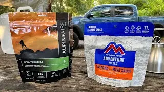 Freeze-Dried Food for Camping! | Mountain House vs. Alpine Aire