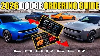 2026 DODGE ORDER GUIDE! ORDER BANKS OPEN PRICING AND DETAILS!