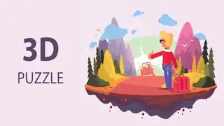 Hey Poly - 3D Art Puzzle Game (by ZephyrMobile) IOS Gameplay Video (HD)