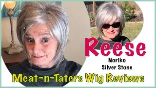 REESE by Noriko in Silver Stone // (Compare with Trixie by GSW) // Meat-n-Taters Wig Reviews