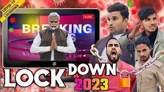 LOCKDOWN 2023 || lockdown comedy video || lockdown return|| COVID back || jnb || corona back