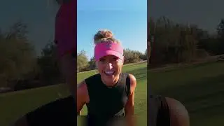 Casual hole out #golfgirlgames #golf #golfdomgolf #golftour