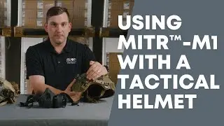 Using the MITR&trade;-M1 Half Mask with Head Protection
