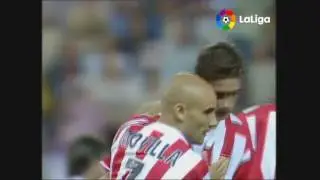 Fernando Torres goal for Atletico Madrid when he was young