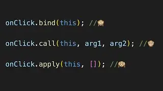 bind vs call vs apply | Javascript Interview Questions