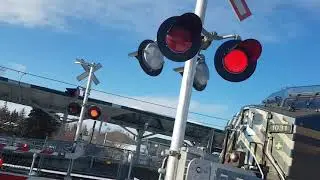 *CEFX, UNION PACIFIC & KCS* CP 569 at Shawnessy station