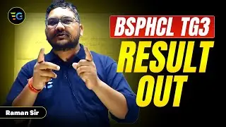 BSPHCL TG3 RESULT OUT🔥Lets start celebration