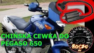Aprilia Pegaso 650 - Chińska Cewka Wysokiego napięcia!