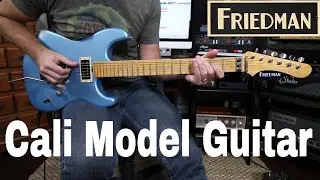 Friedman Cali Guitar demo video by Shawn Tubbs